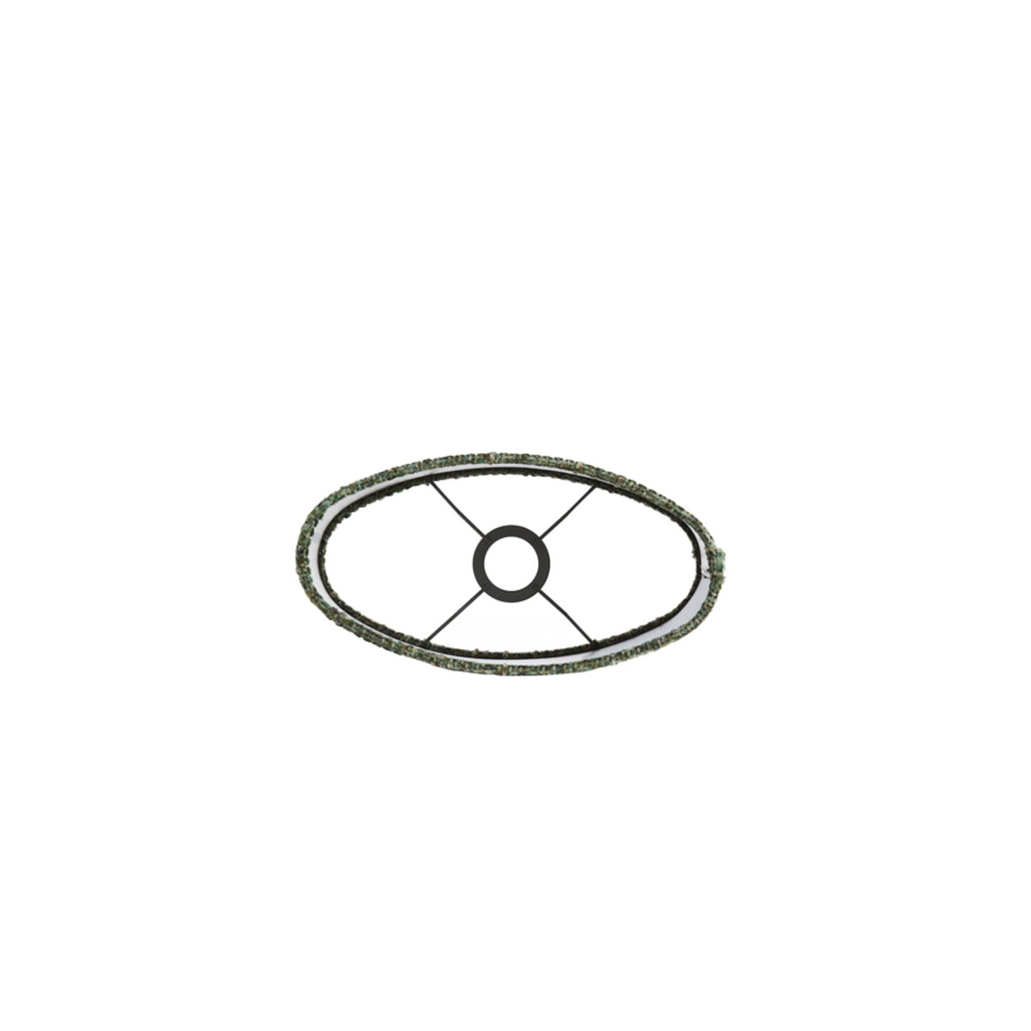 Shade oval straight slim 30-15-25 cm OSIRE green