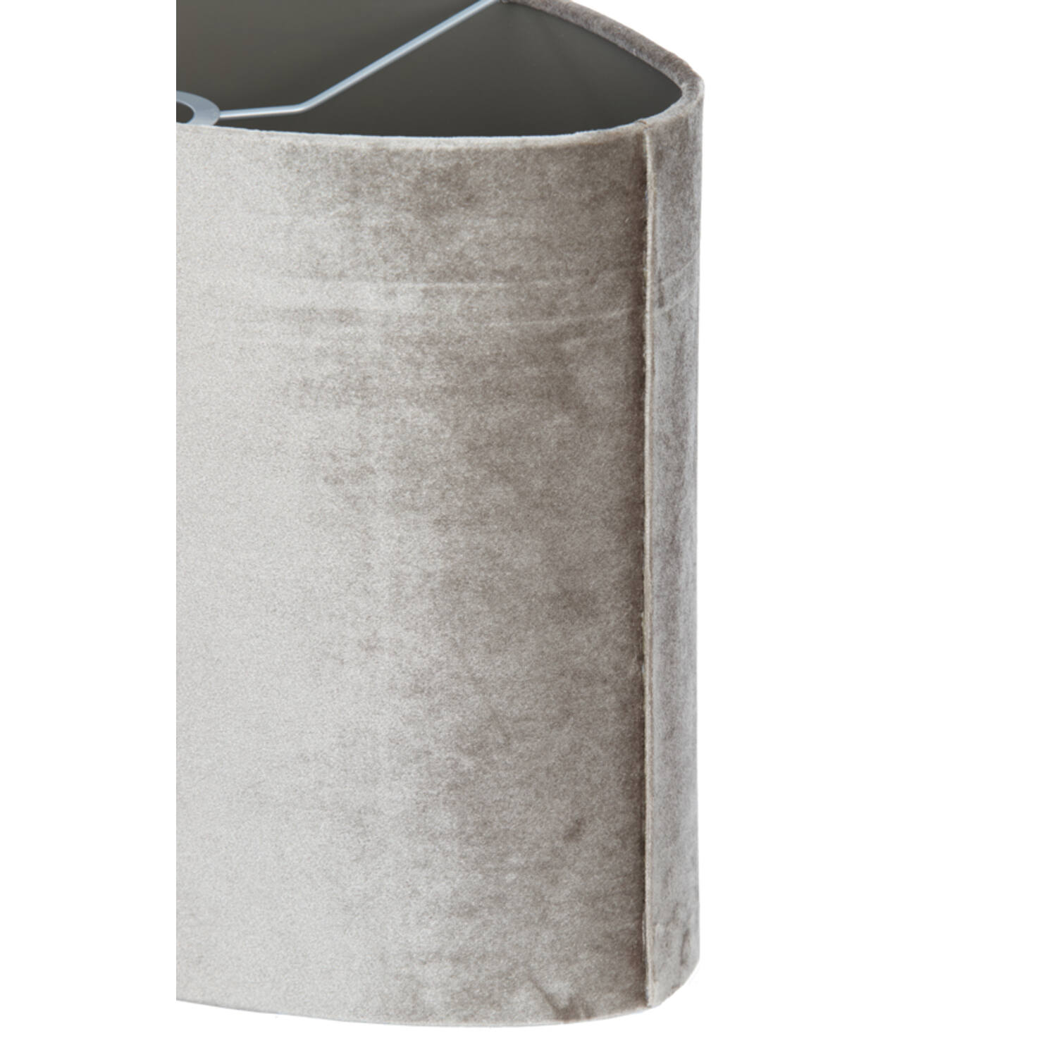 Kap ovaal recht smal 38-17,5-19 cm PALATA taupe