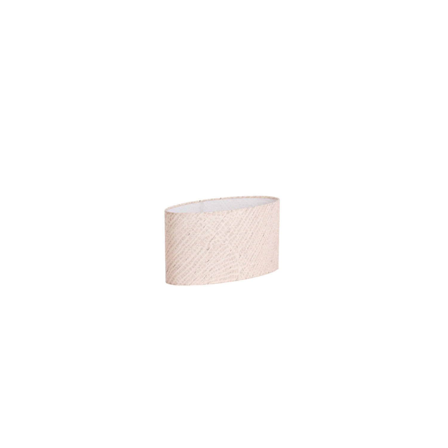 Shade oval straight slim low 38-17,5-19 cm STONE beige