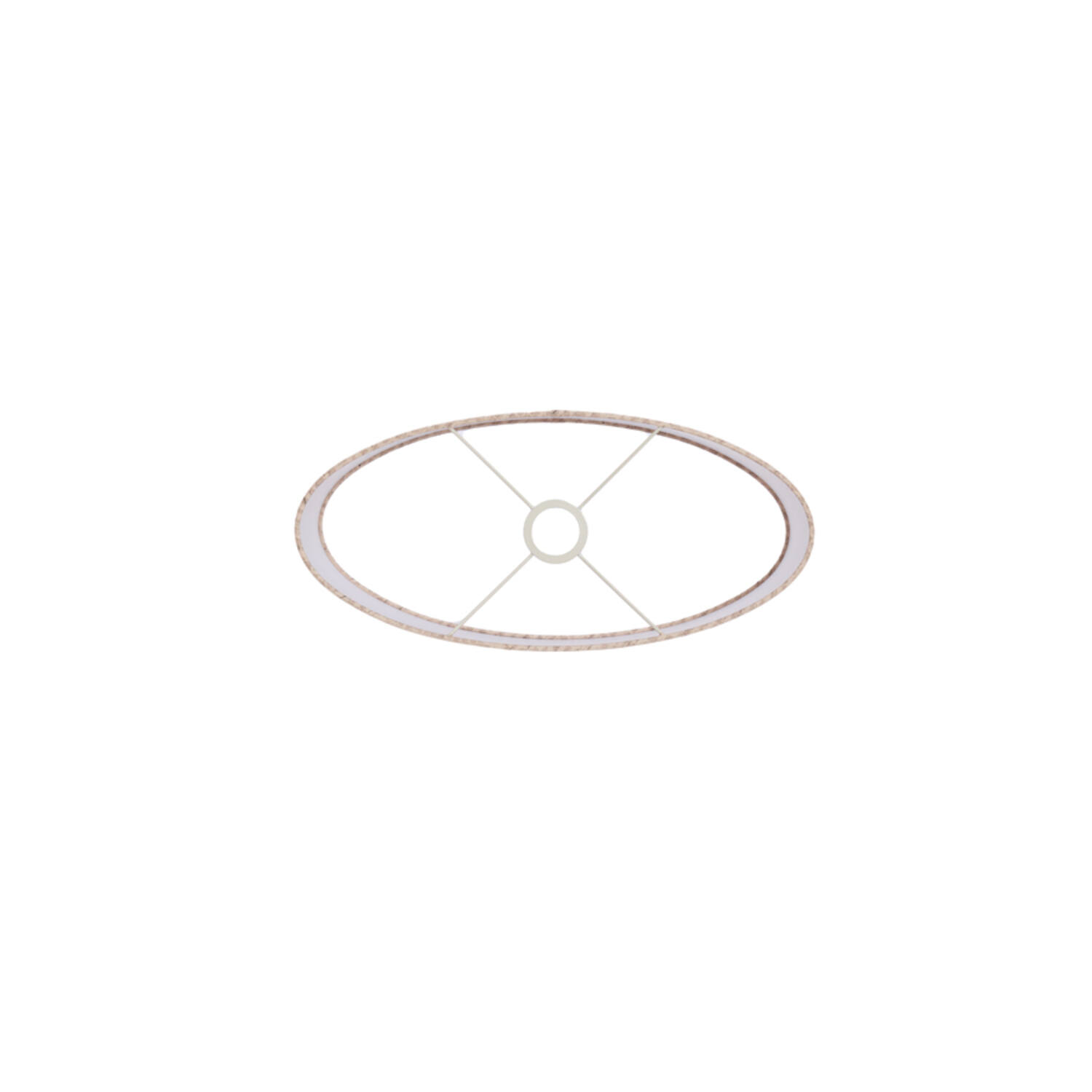 Shade oval straight slim low 38-17,5-19 cm STONE beige