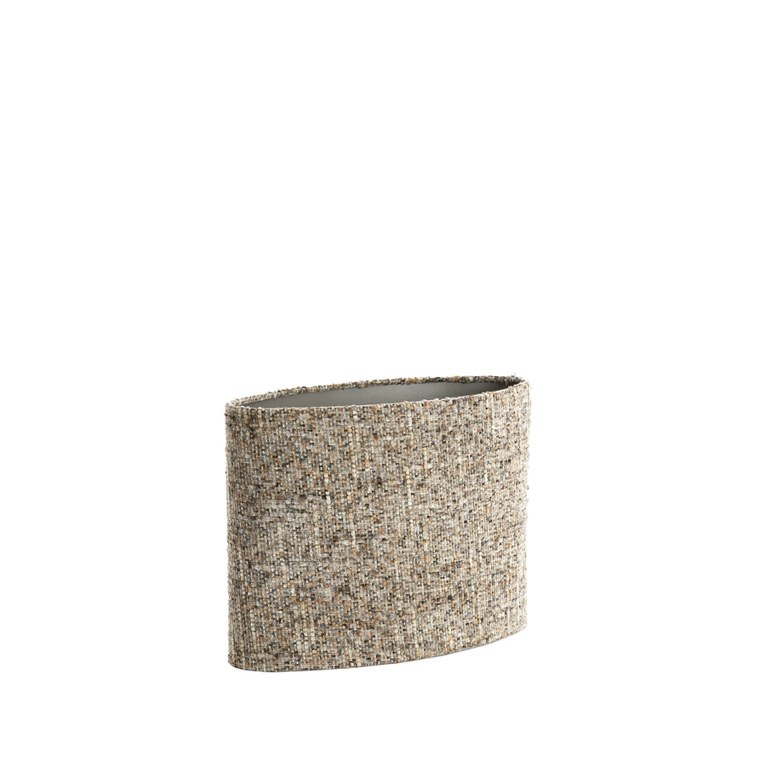 Shade oval straight slim 38-17,5-28 cm OSIRE grey-brown