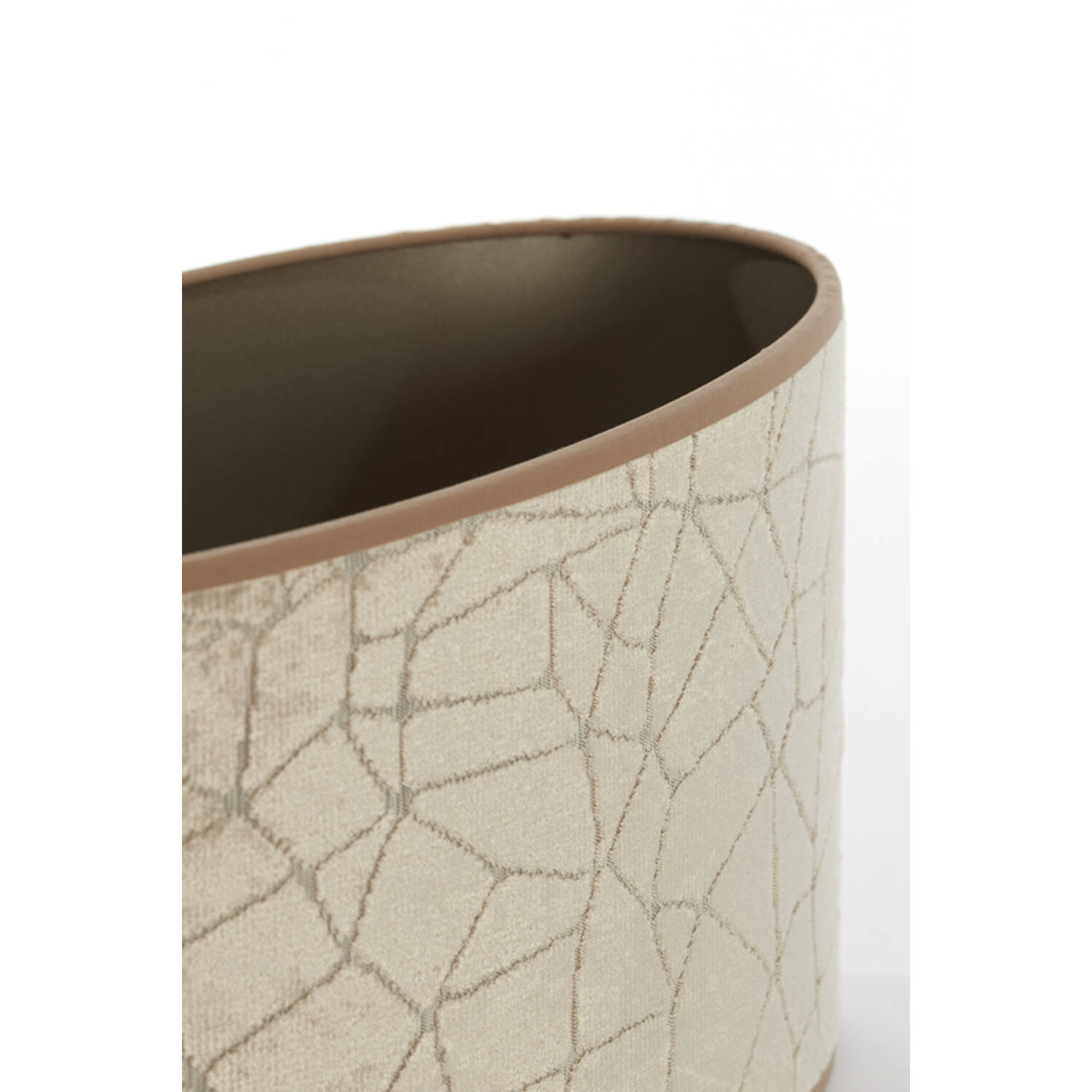 Shade oval straight slim 45-21-22 cm KASSEI beige