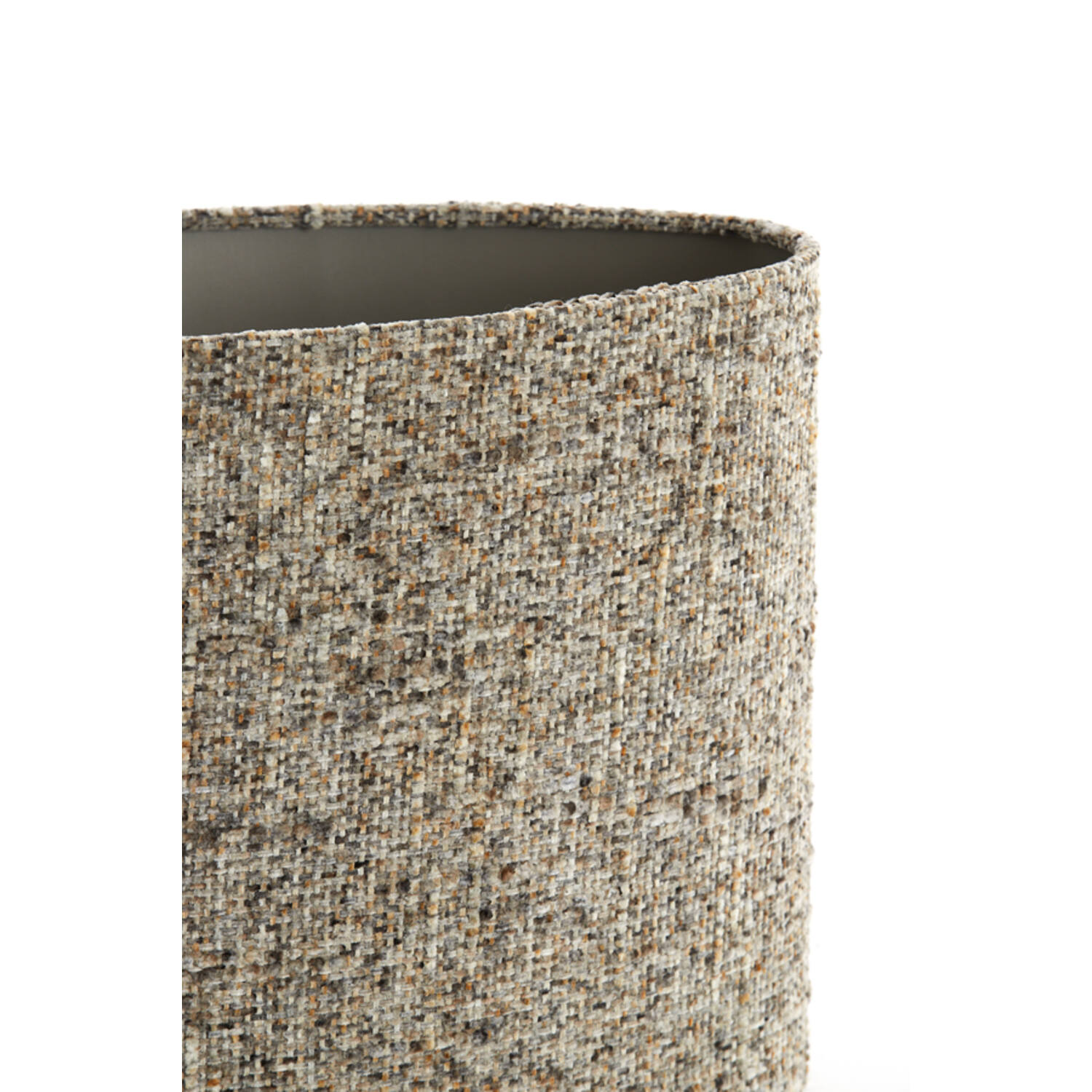 Shade oval straight slim 45-21-32 cm OSIRE grey-brown