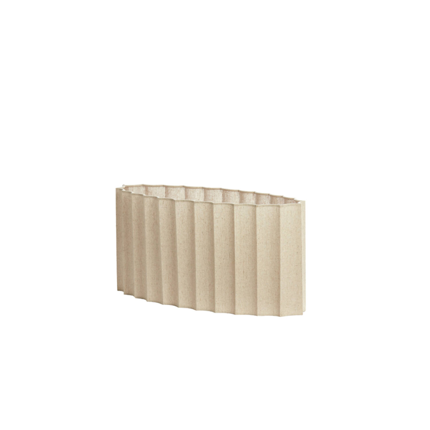 Shade oval straight slim 58-24-27 cm DISLI natural