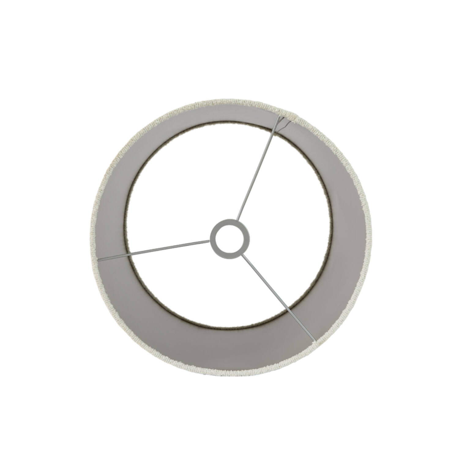 Shade cylinder 40-40-30 cm BOUCLE white