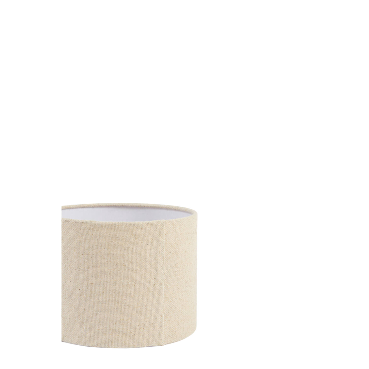 Shade cylinder 20-20-15 cm LINEN natural