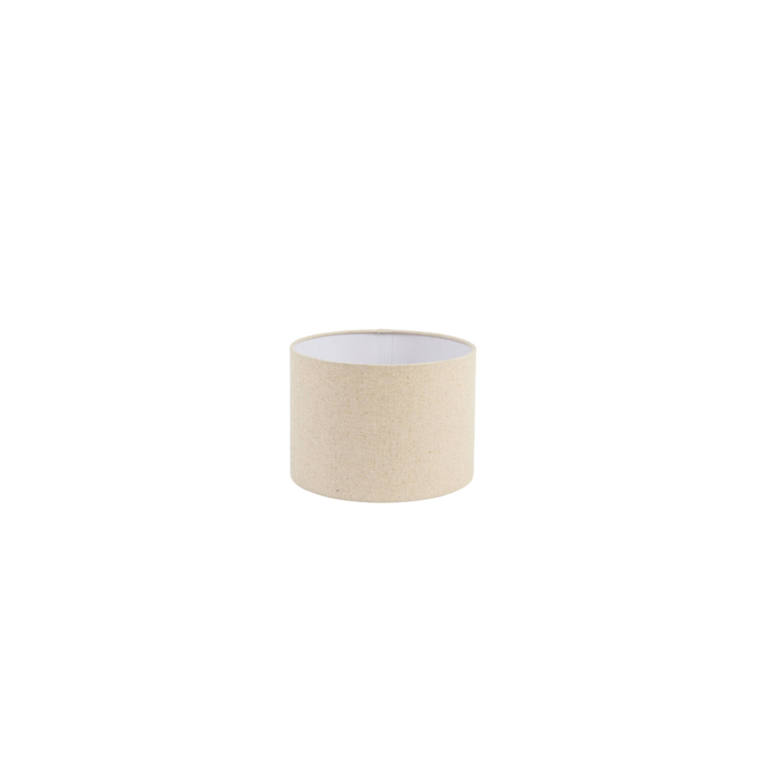 Shade cylinder 25-25-18 cm LINEN natural