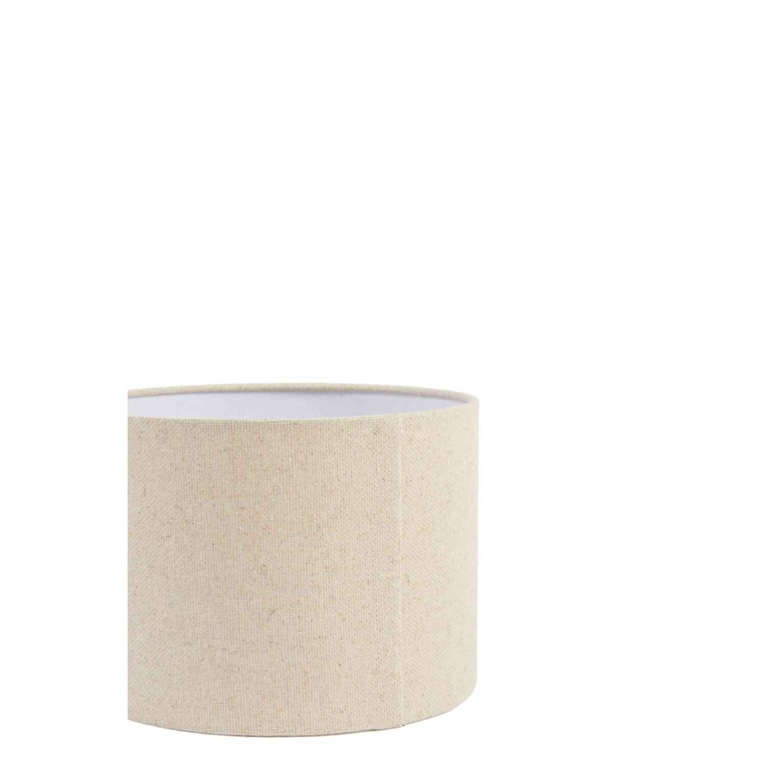 Shade cylinder 25-25-18 cm LINEN natural