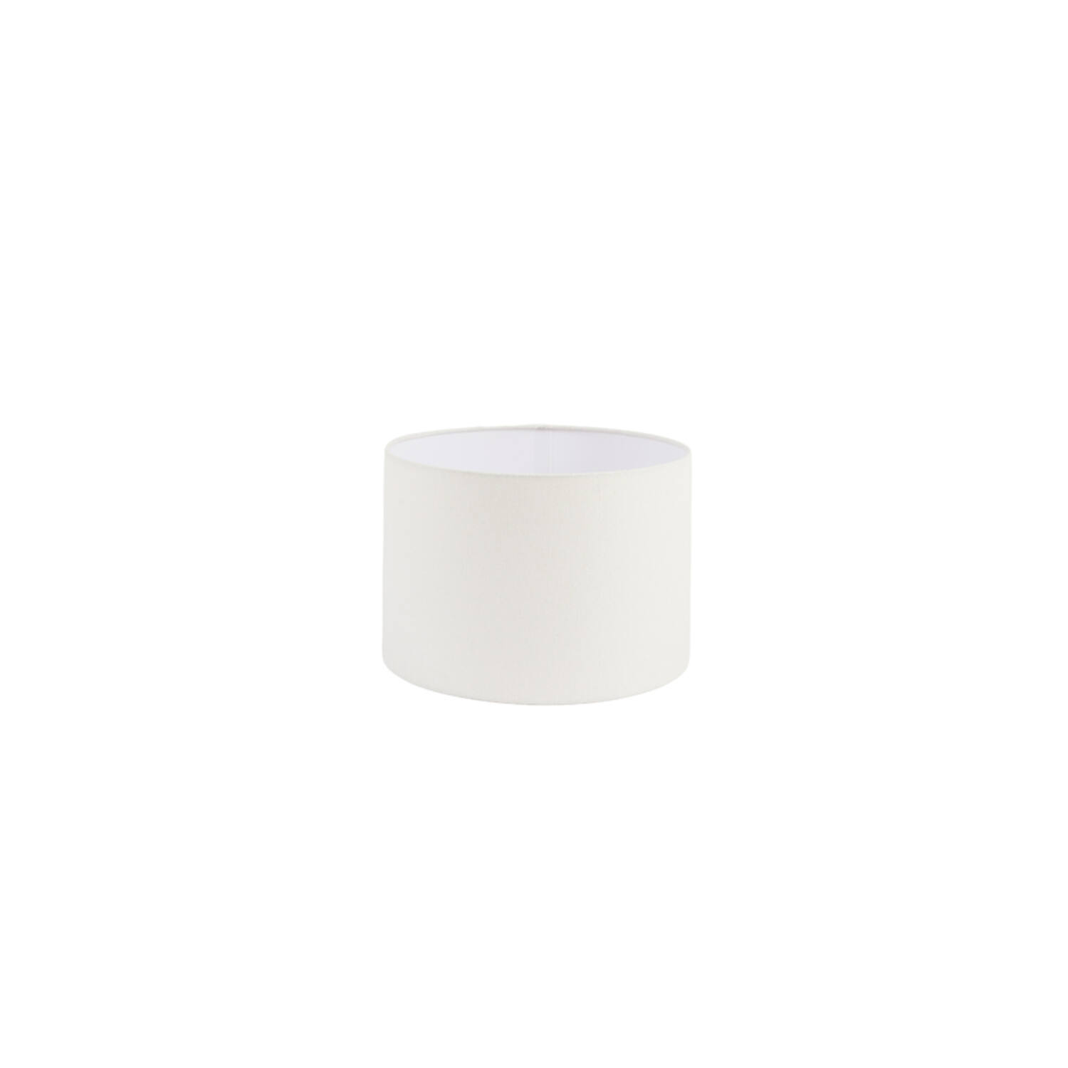 Shade cylinder 30-30-21 cm LINEN egg white