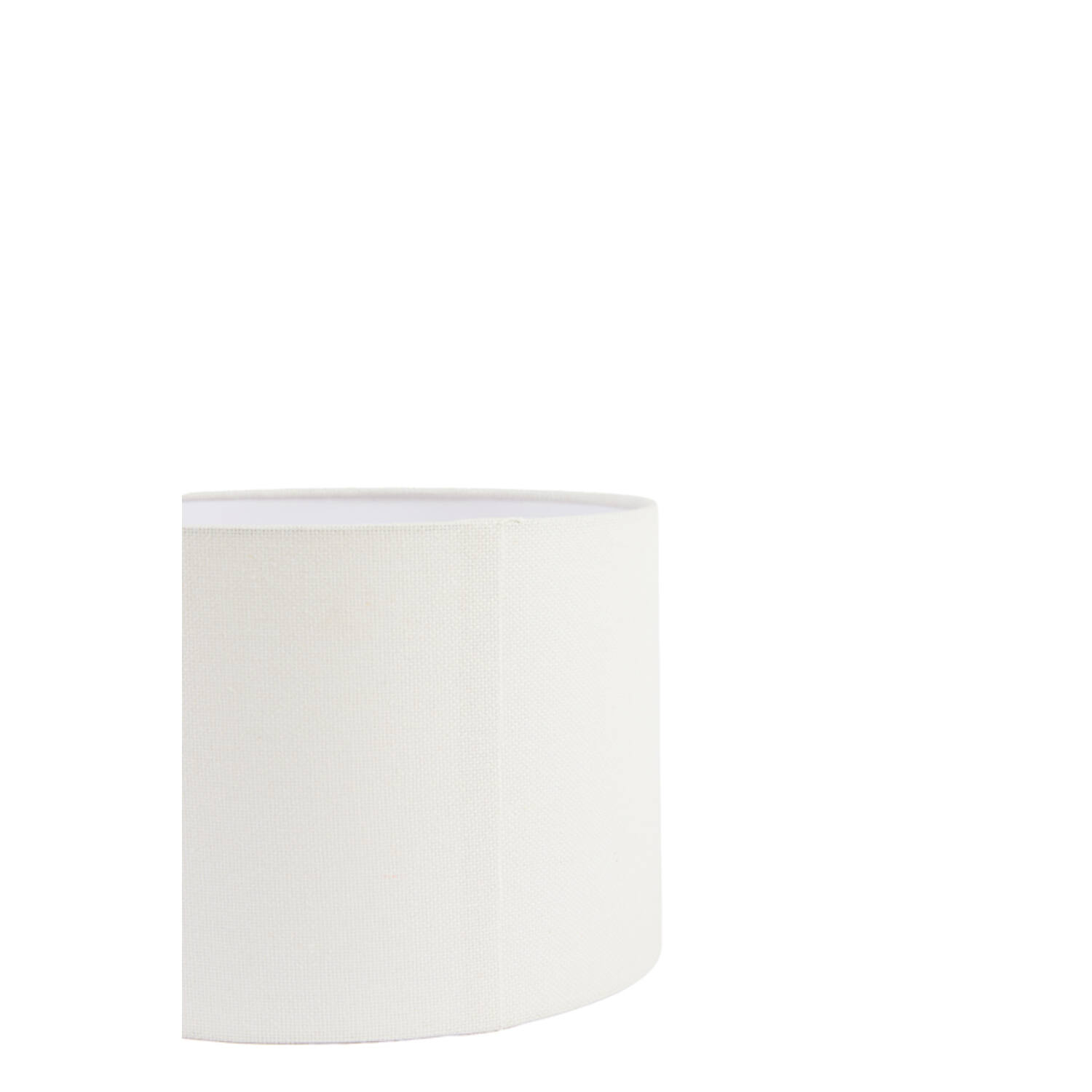 Shade cylinder 30-30-21 cm LINEN egg white