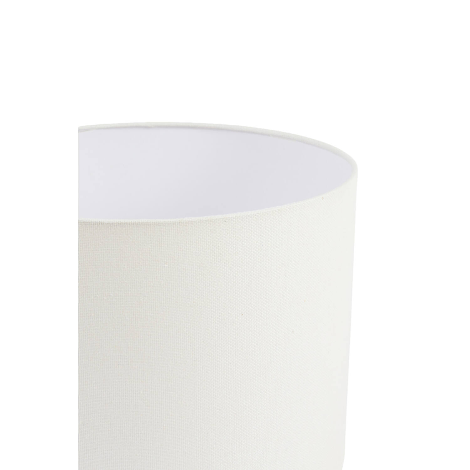Shade cylinder 40-40-30 cm LINEN egg white