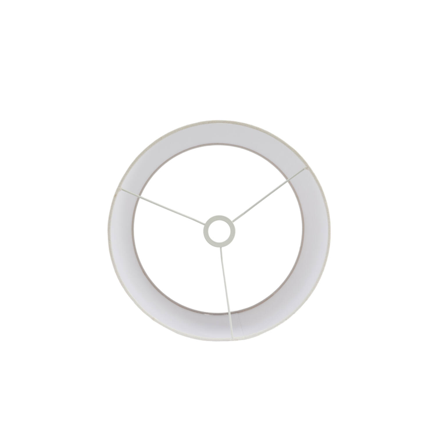 Shade cylinder 40-40-30 cm LINEN egg white