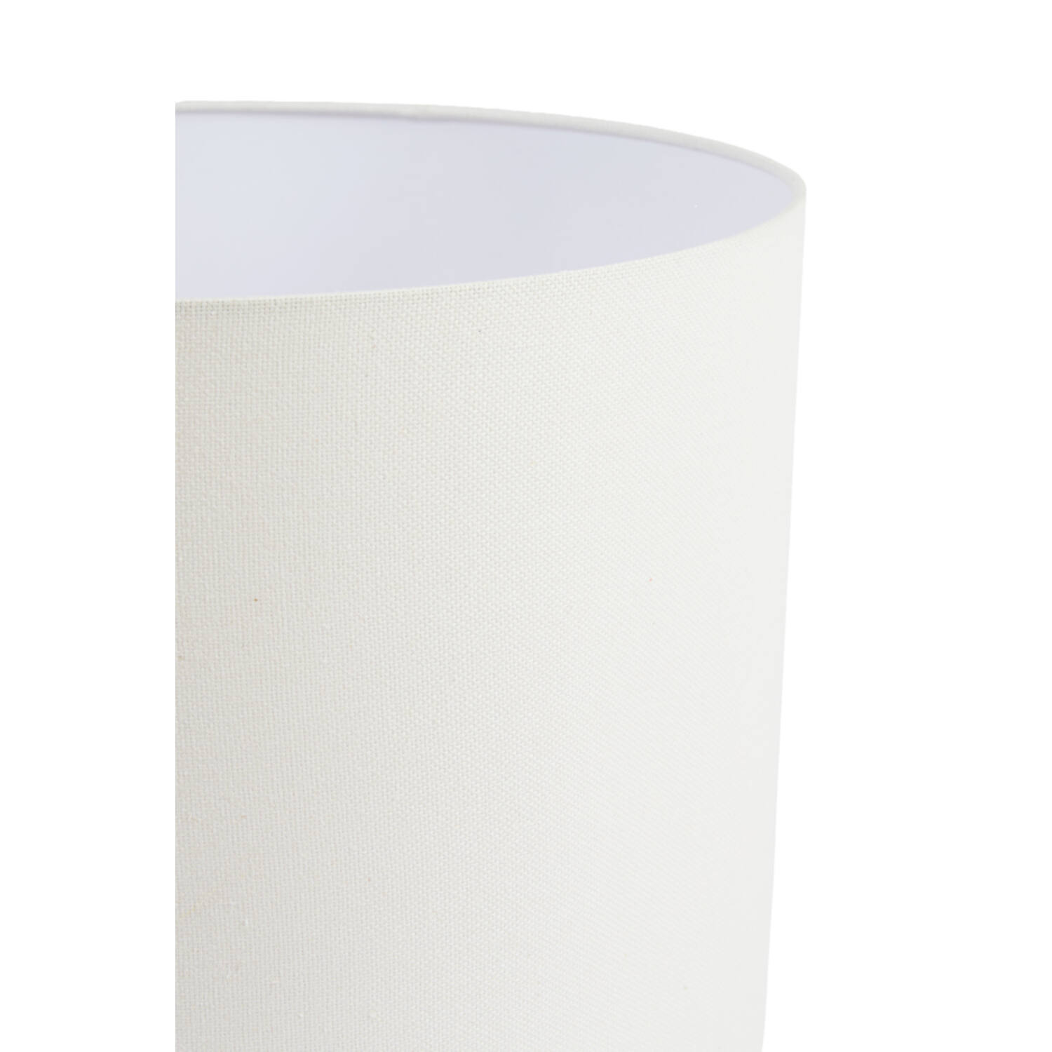 Shade cylinder 50-50-38 cm LINEN egg white