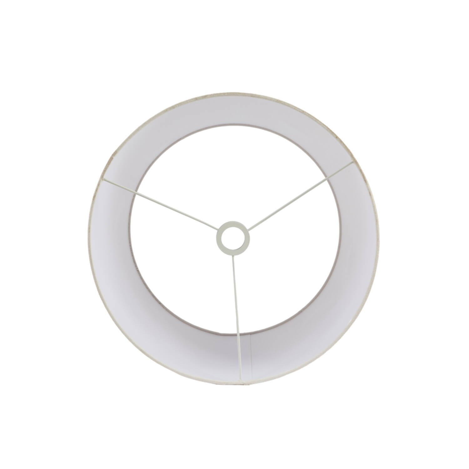 Shade cylinder 50-50-38 cm LINEN egg white