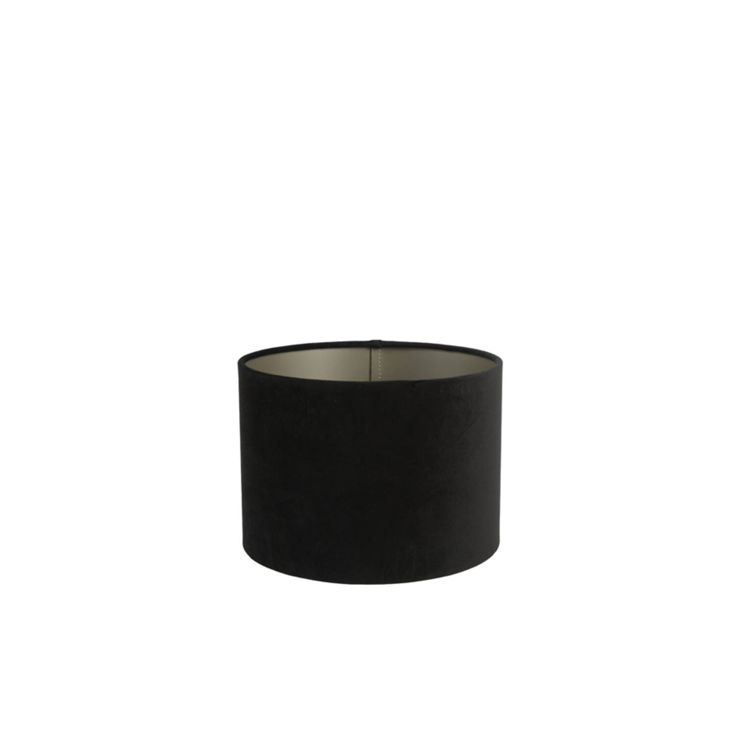 Shade cylinder 25-25-18 cm VELOURS black-taupe