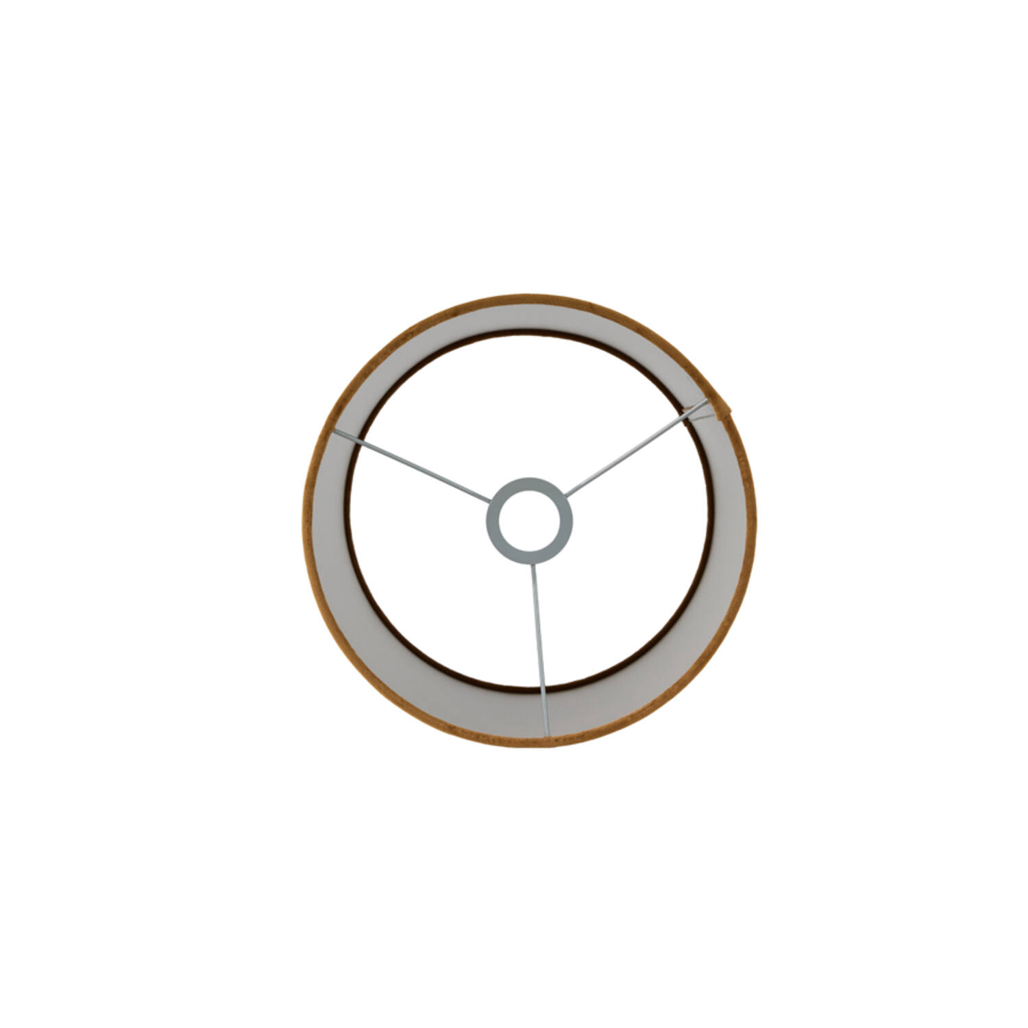 Shade cylinder 30-30-21 cm VELOURS cognac