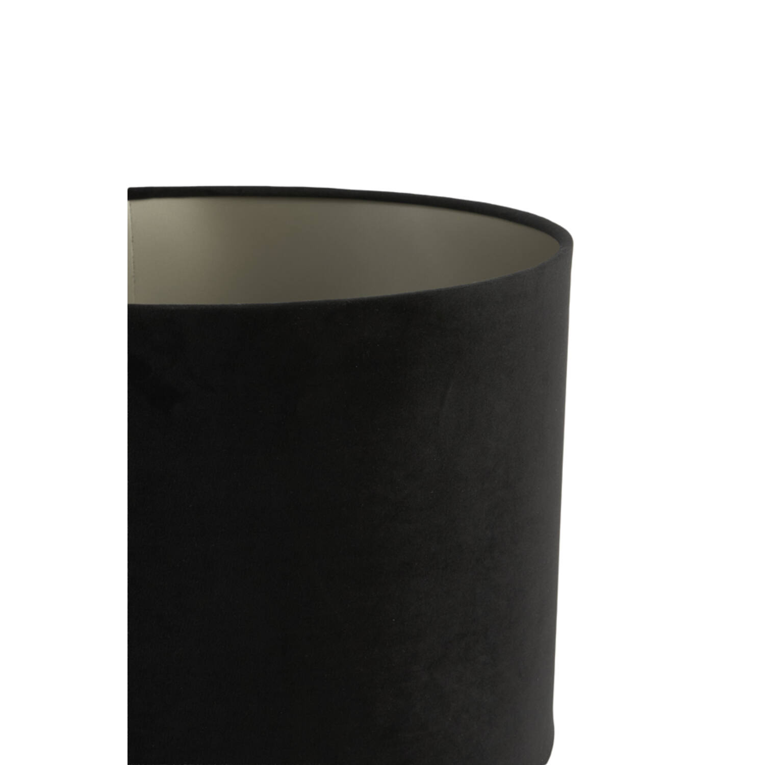 Shade cylinder 40-40-30 cm VELOURS black-taupe