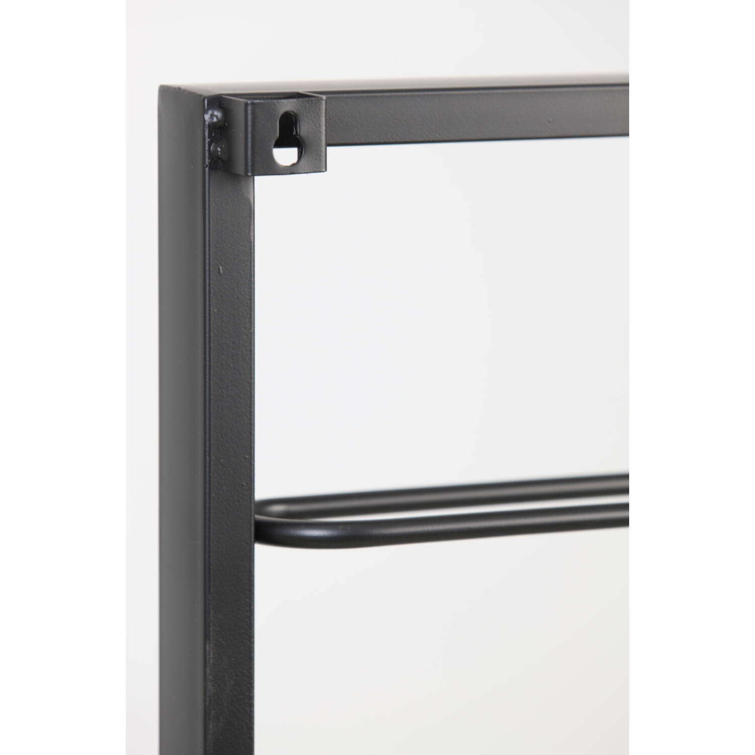 Wine rack 9 bottles 42x8x120 cm AMORE matt black