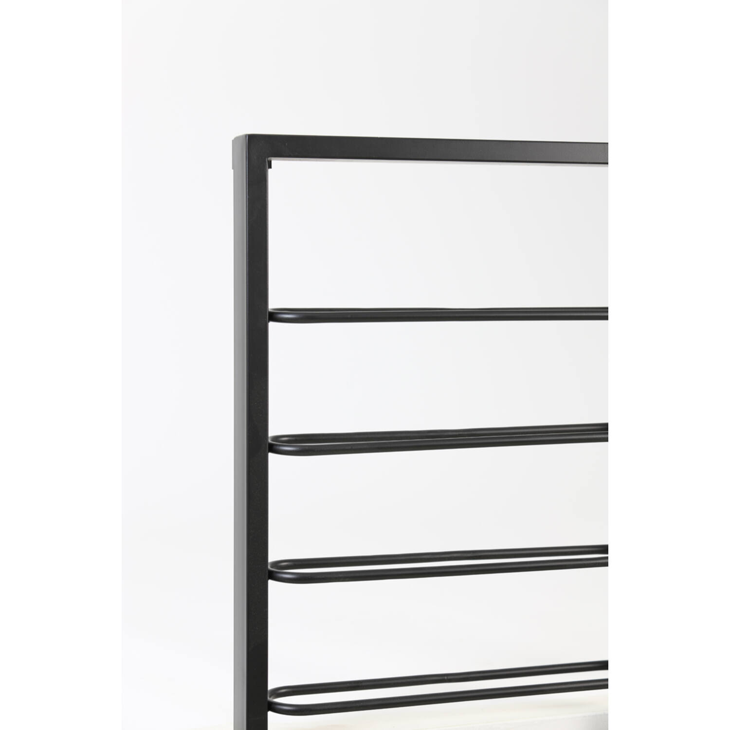 Wine rack 9 bottles 42x8x120 cm AMORE matt black