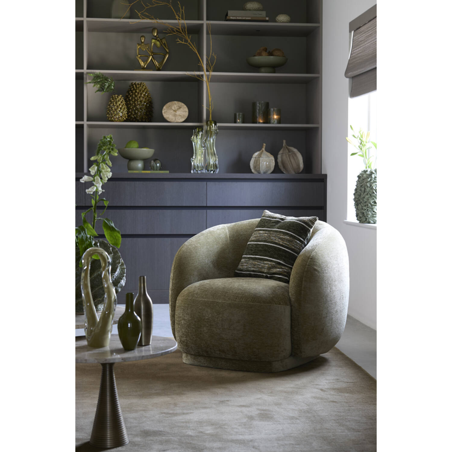 Chair 93x87x73 cm OVITO green