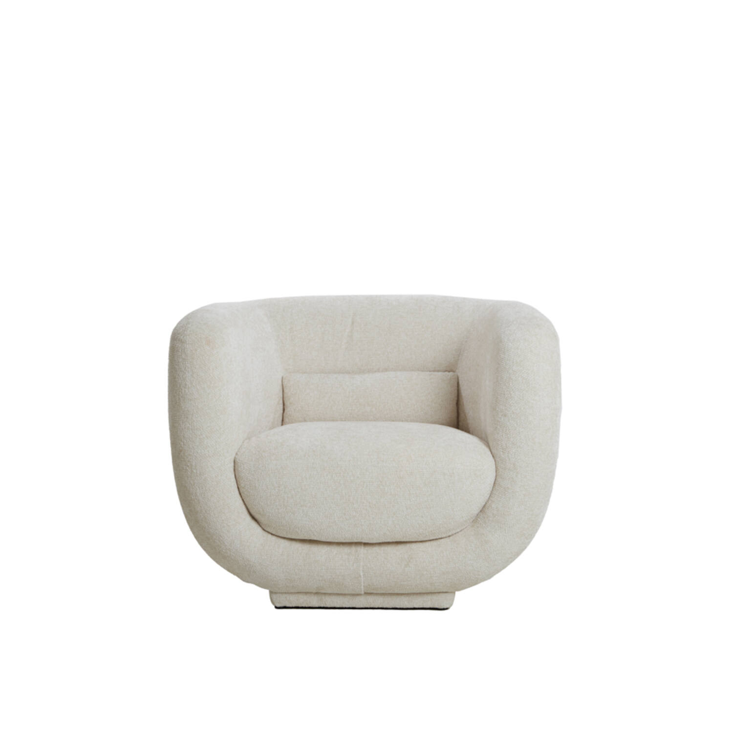 Stoel 105x85x81 cm KIALY crème