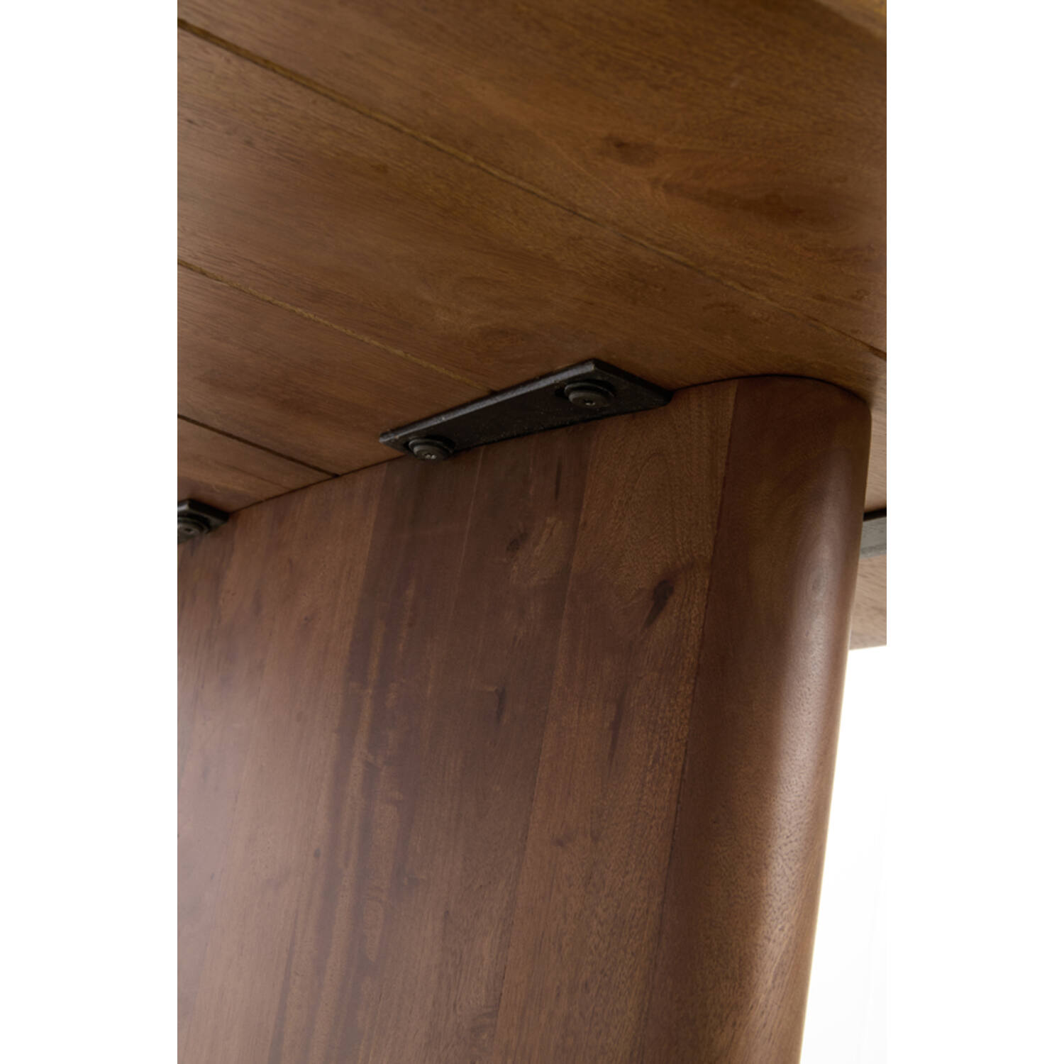 Eettafel 240x100x76 cm AYMARA hout donker bruin
