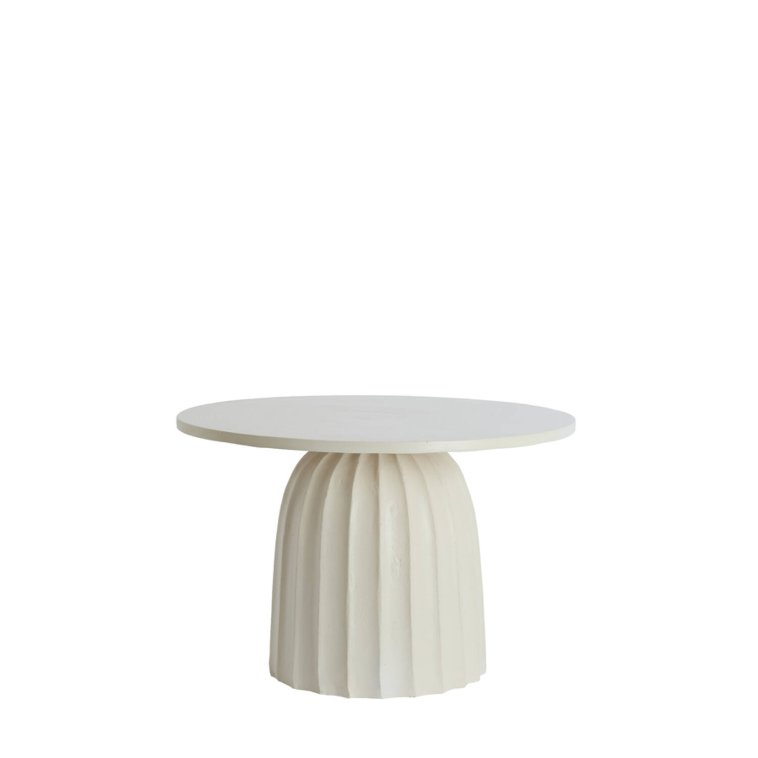 Side table Ø60x38 cm VEGLIA cream