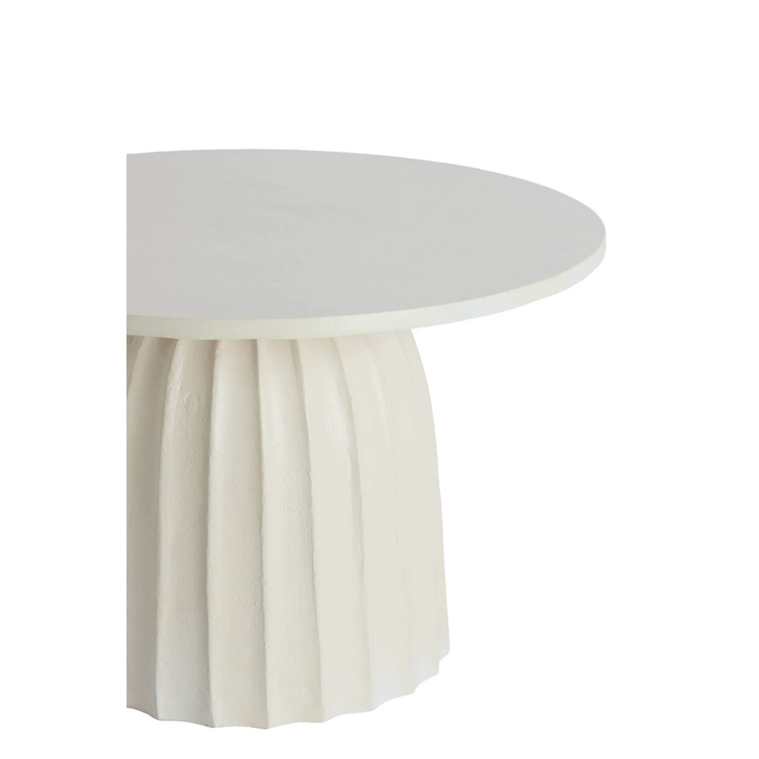 Side table Ø60x38 cm VEGLIA cream