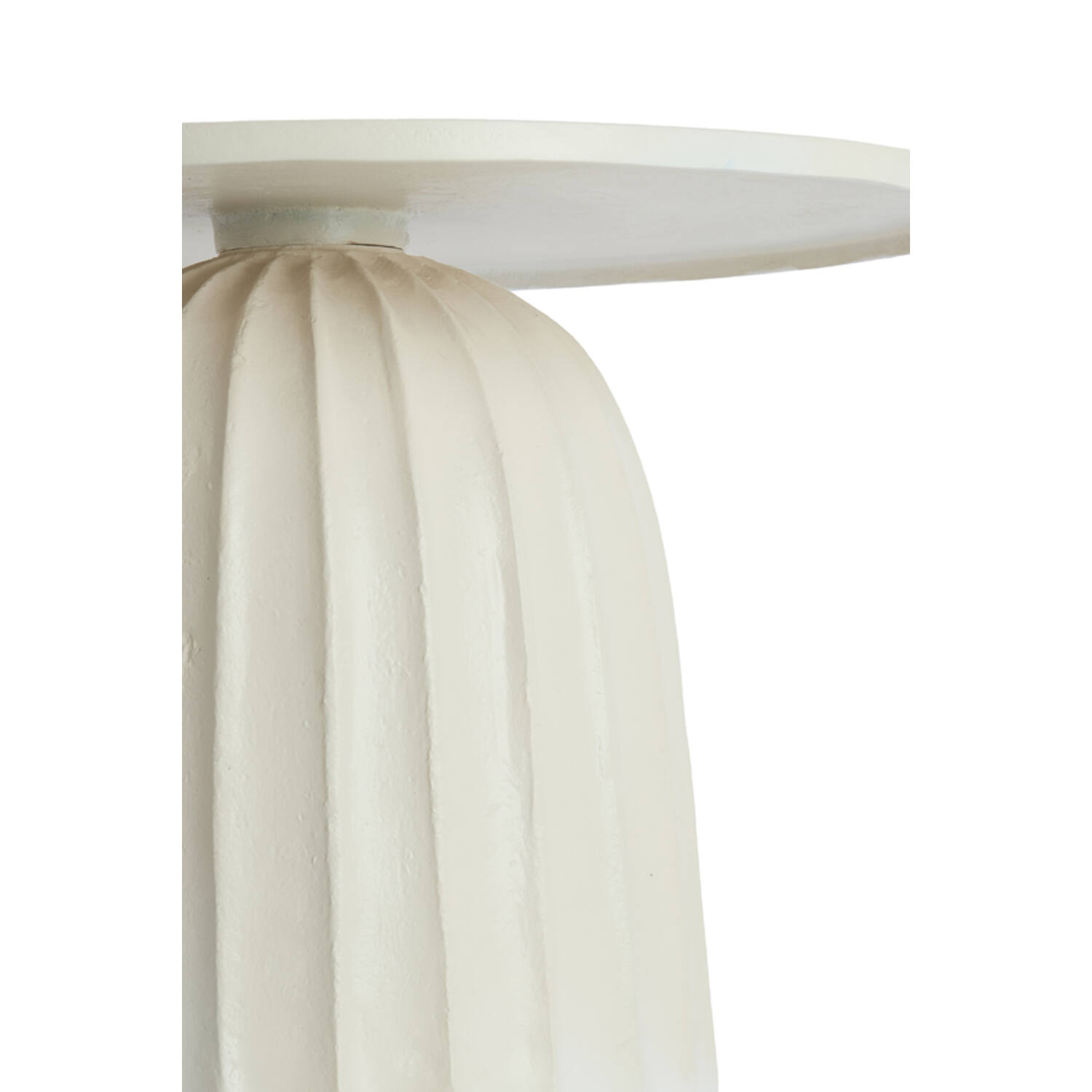 Side table Ø60x38 cm VEGLIA cream