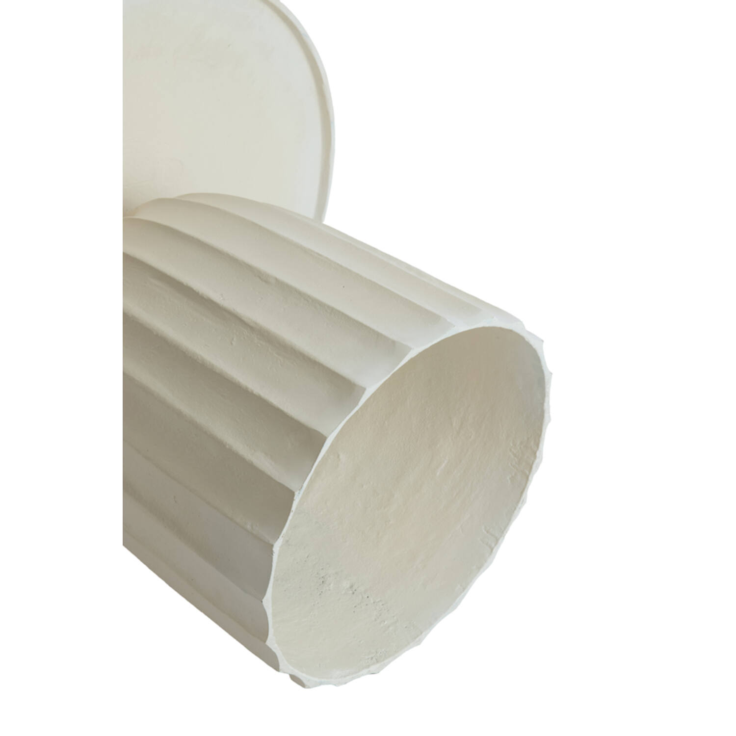 Side table Ø60x38 cm VEGLIA cream