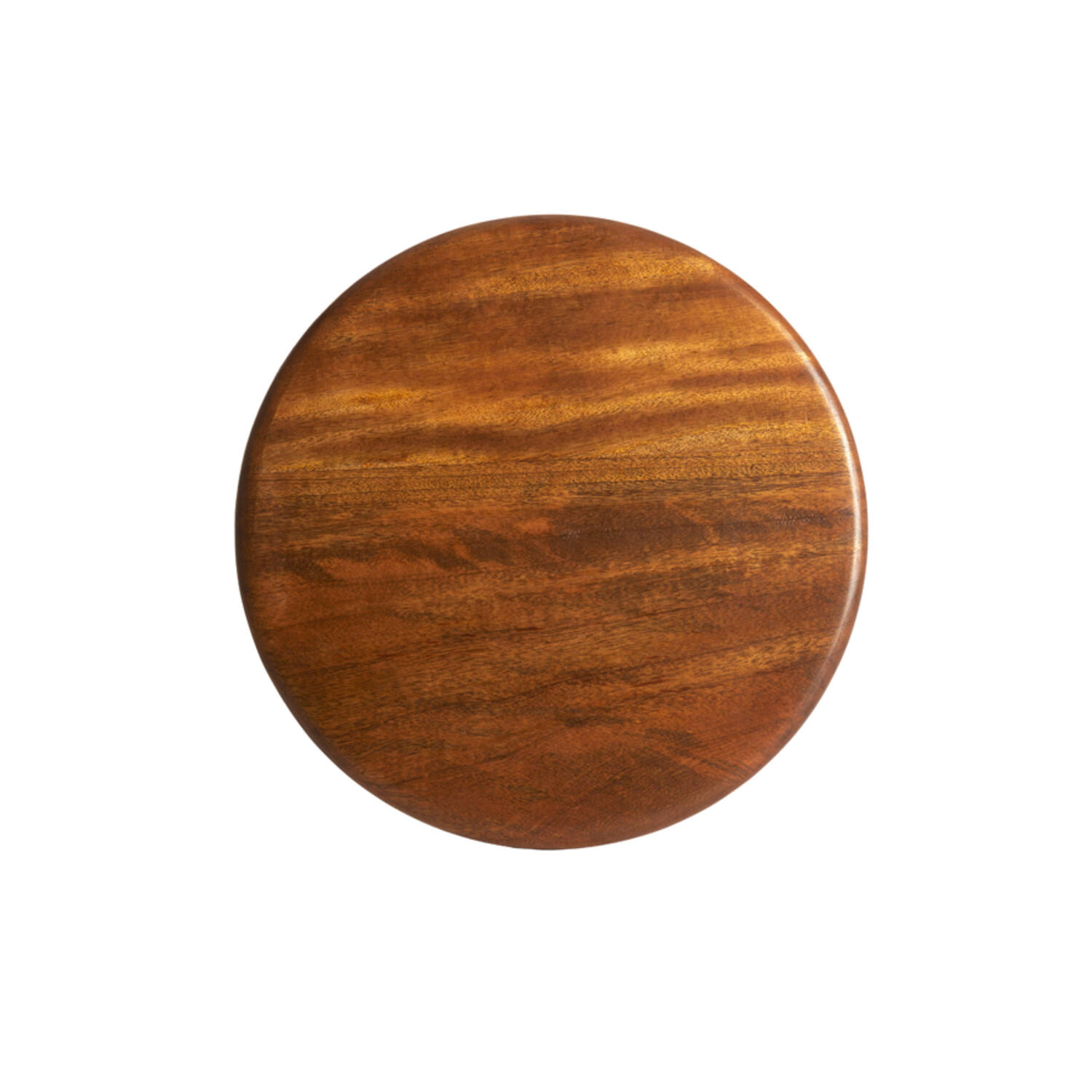 Bijzettafel Ø35x54 cm VEGLIO hout olie bruin