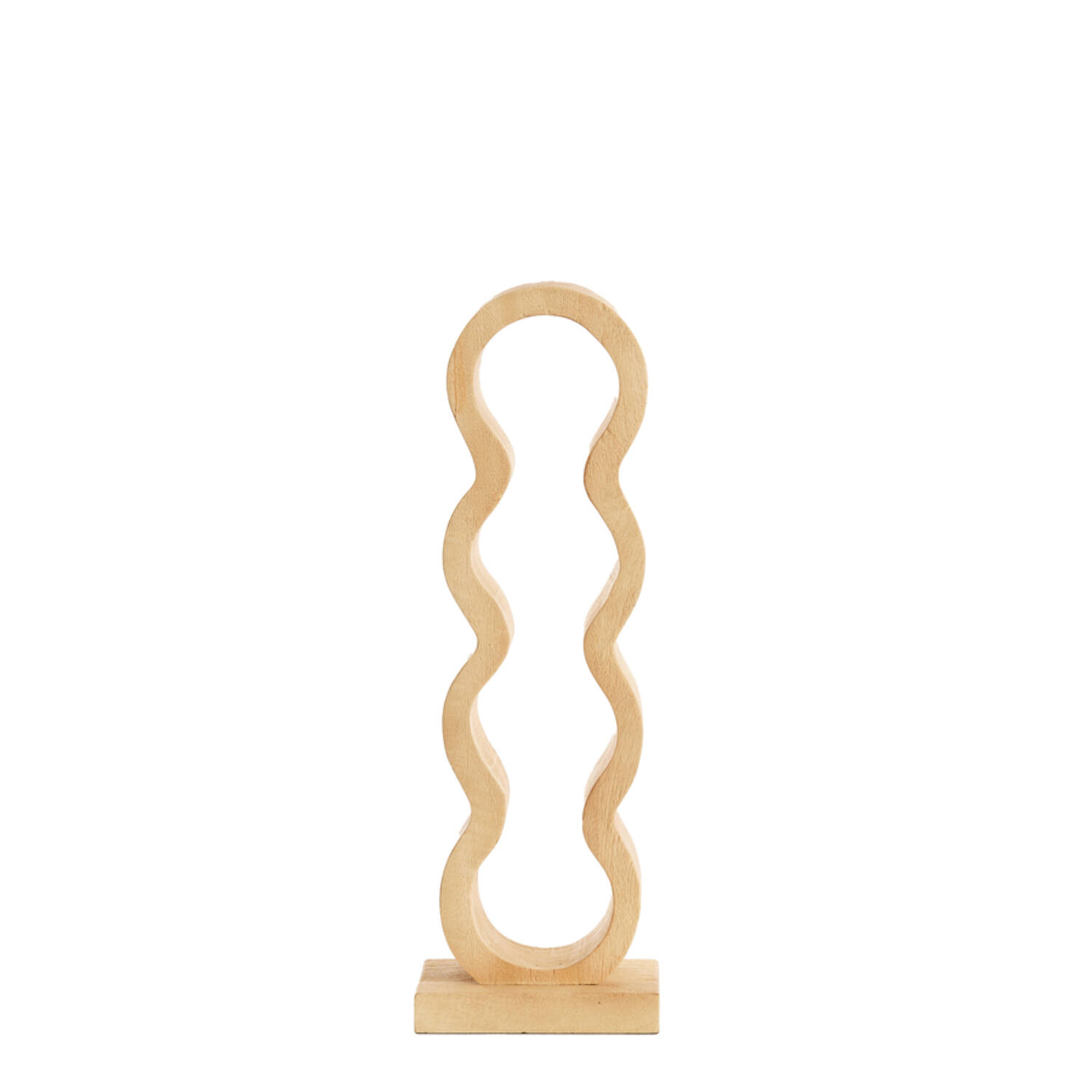 Wine rack 4 bottles 15,5x12,5x47 cm EDOLO wood matt natural