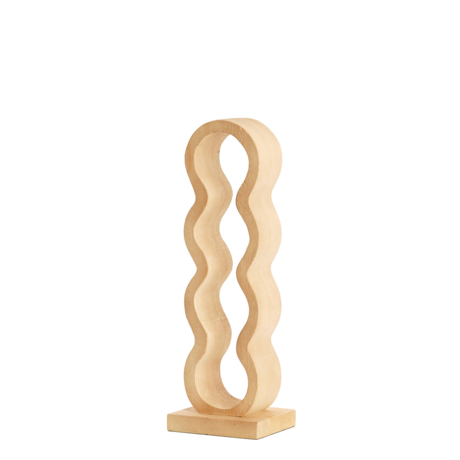 Wine rack 4 bottles 15,5x12,5x47 cm EDOLO wood matt natural