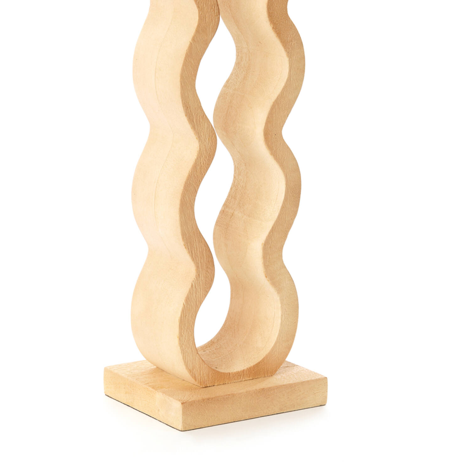 Wine rack 4 bottles 15,5x12,5x47 cm EDOLO wood matt natural