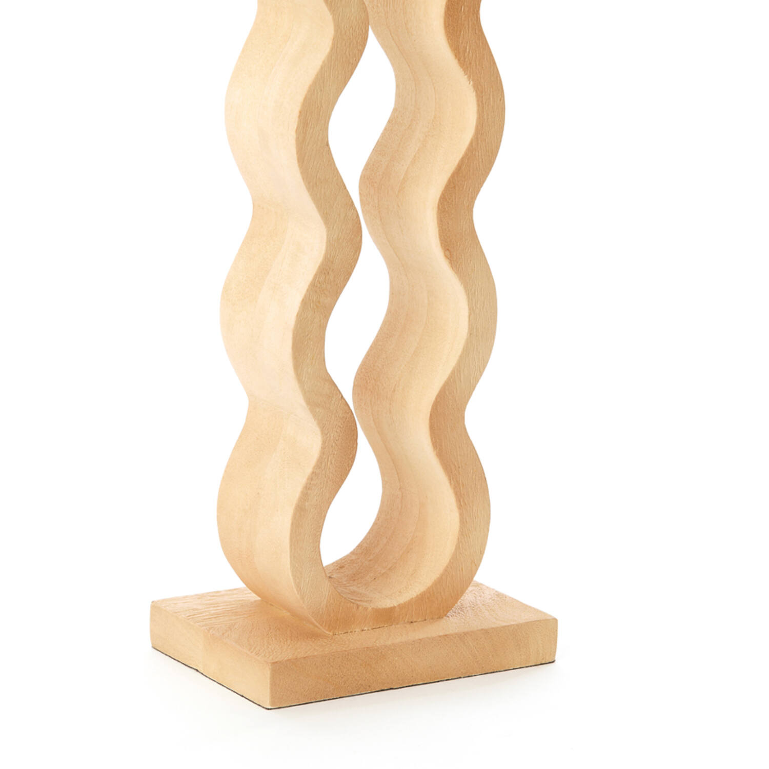 Wine rack 5 bottles 18x13x58 cm EDOLO wood matt natural
