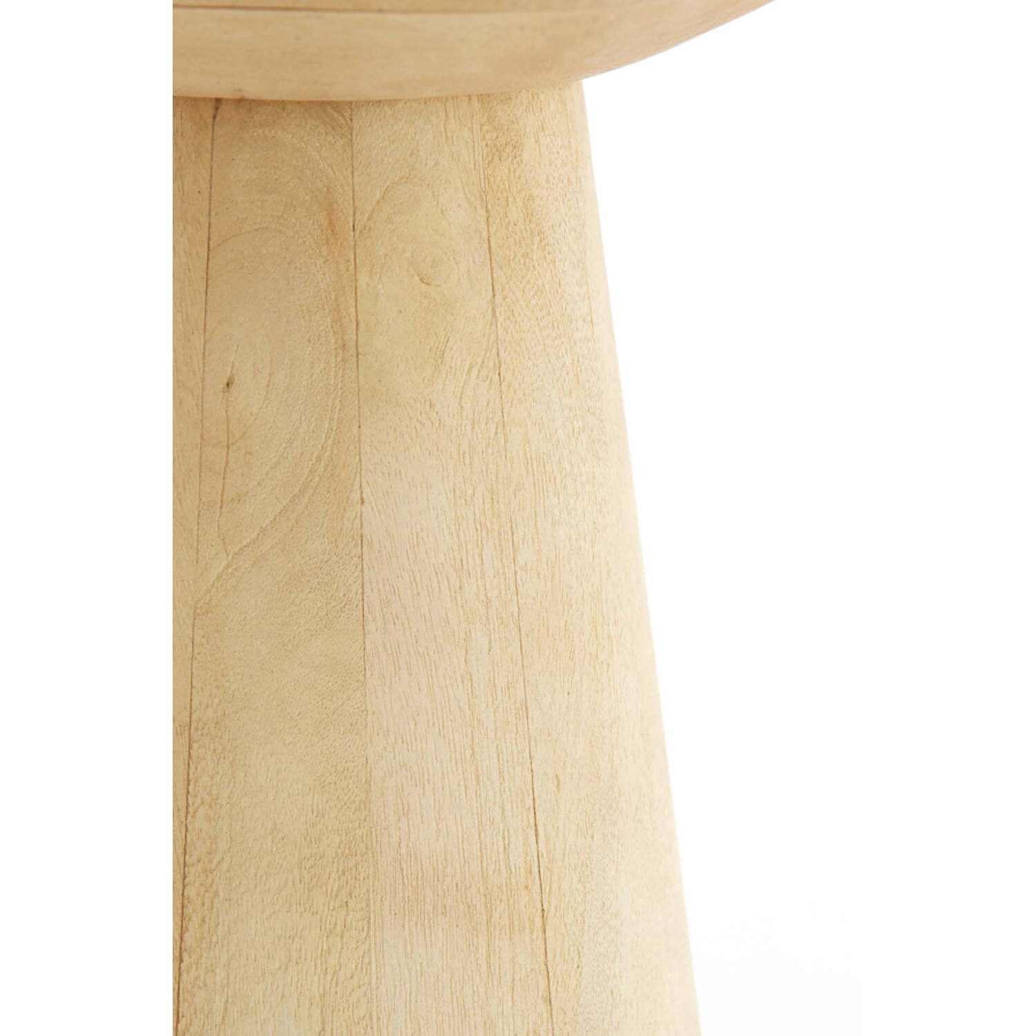 Bijzettafel 45x45x59 cm DEGO mat naturel