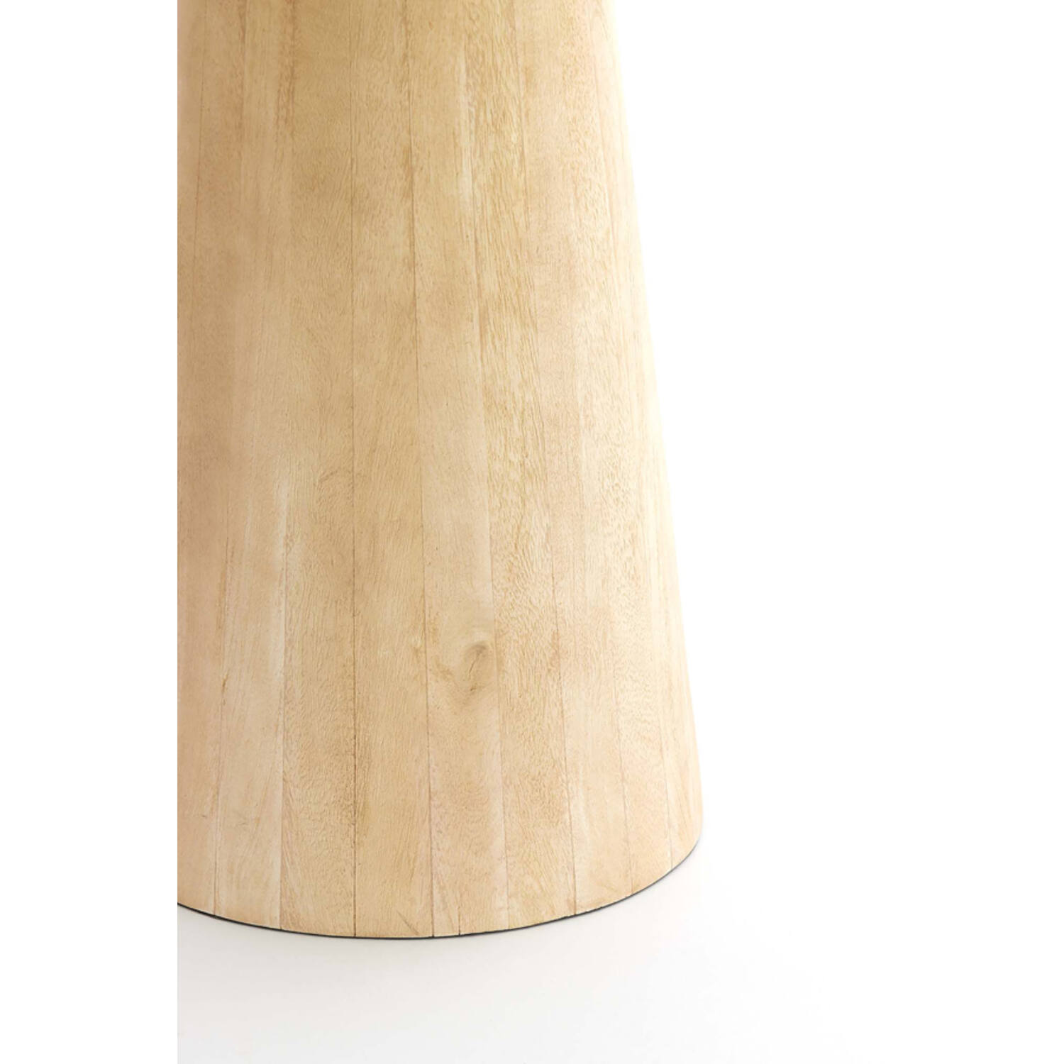 Bijzettafel 45x45x59 cm DEGO mat naturel