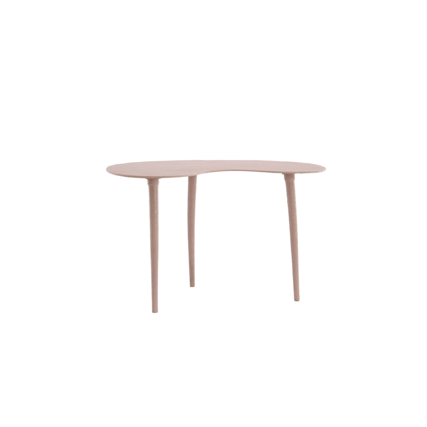 Side table 67x49x41 cm LINOS matt old pink