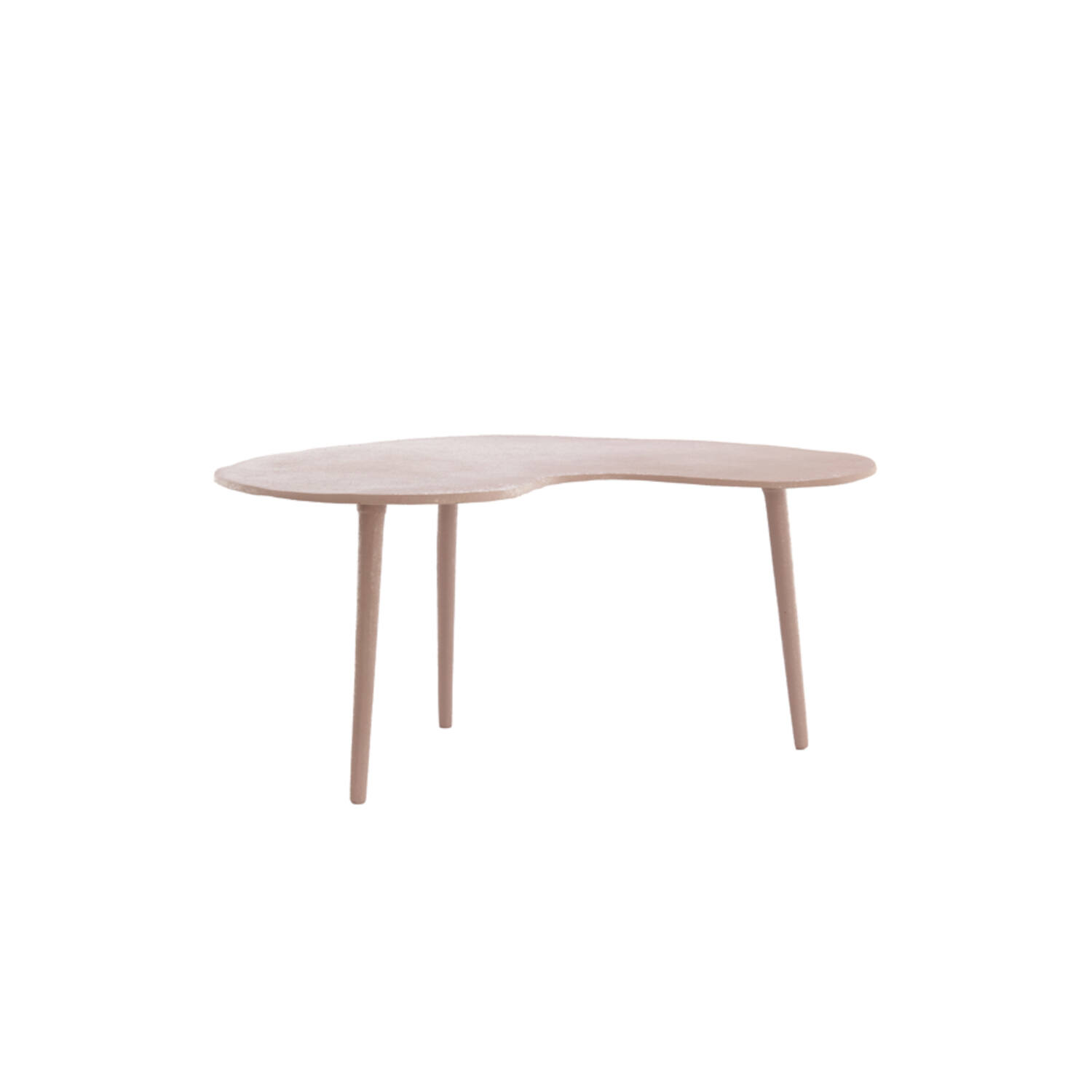Side table 80x60x36 cm LINOS matt old pink