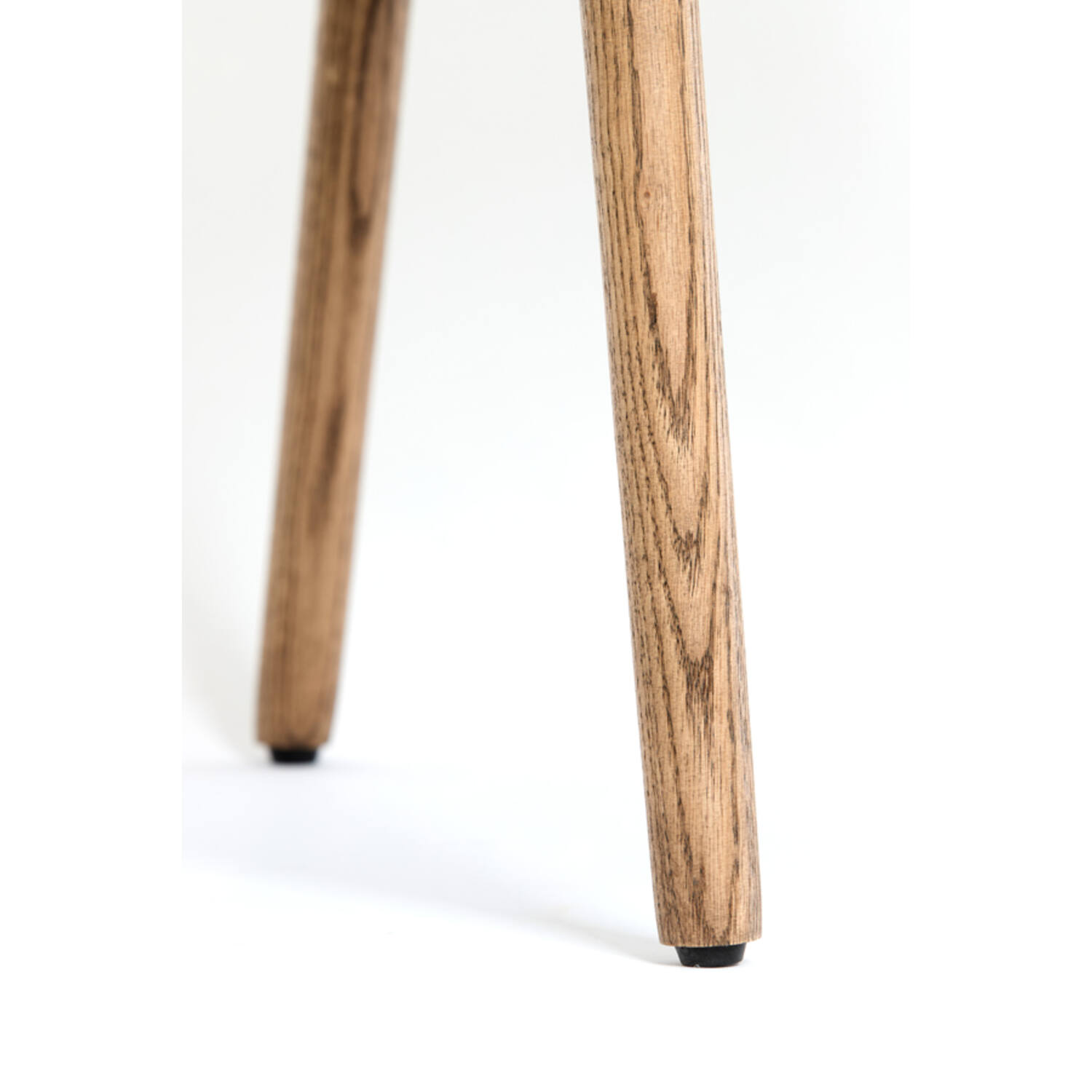 Dining chair 59,5x59x76 cm BLAINE green+wood dark brown