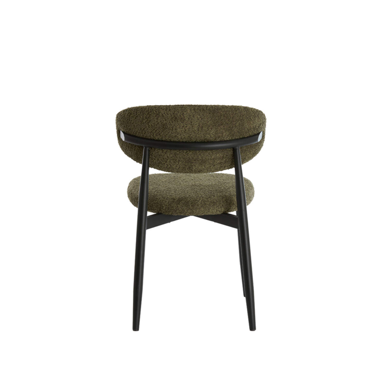 Dining chair 54x52x76 cm ENIOLA green+black