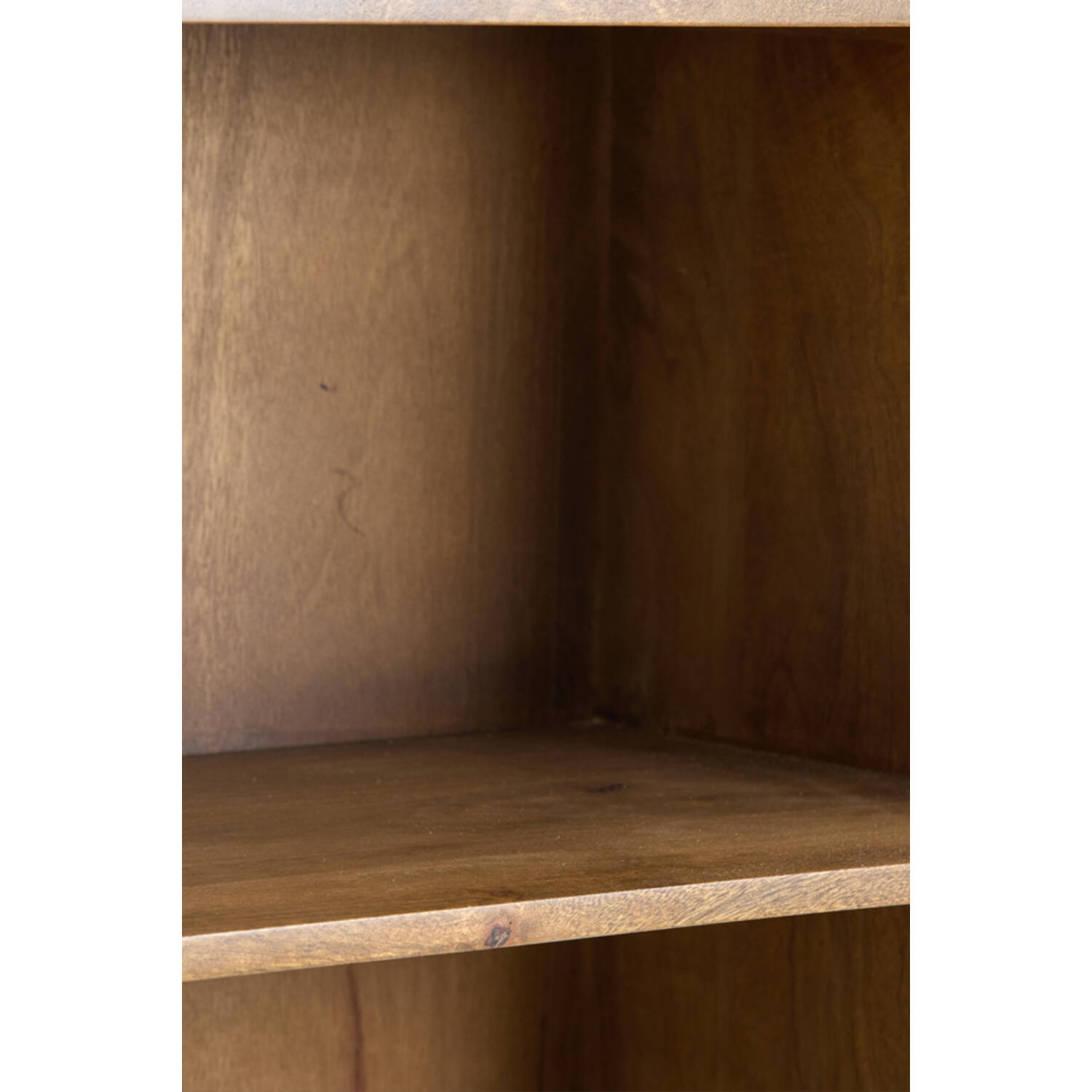 Cabinet 100x40x180 cm DUBAKU wood dark brown