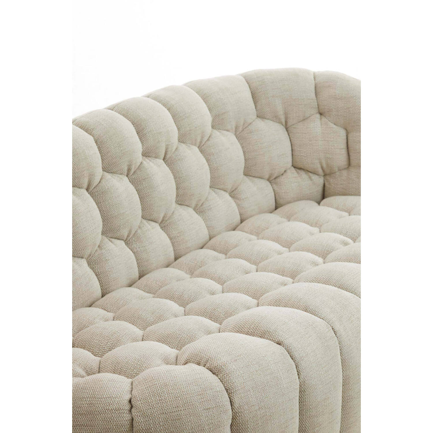 Sofa 200x100x78 cm AMARA cream