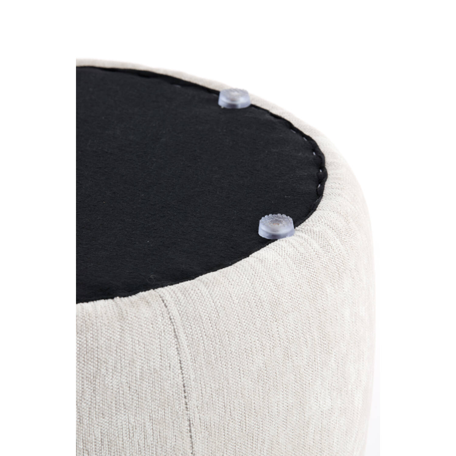 Pouf Ø50x40 cm SIBIU sand