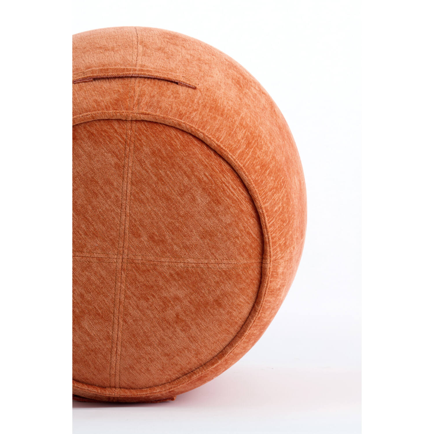 Pouf Ø50x40 cm SIBIU orange