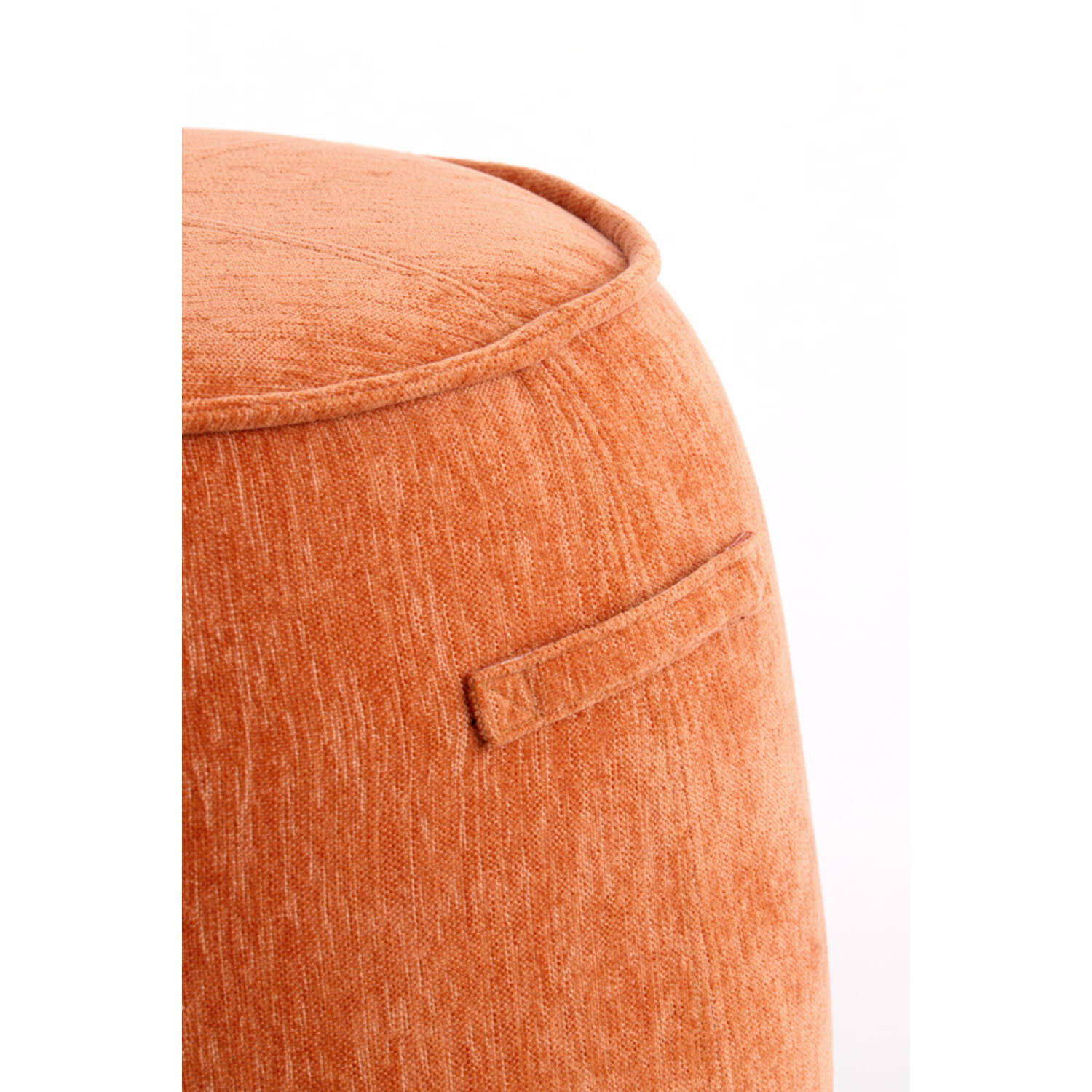 Pouf Ø50x40 cm SIBIU orange
