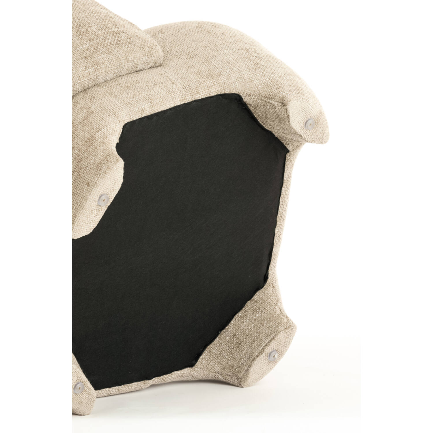 Stoel 80x80x71 cm ZENICA licht bruin