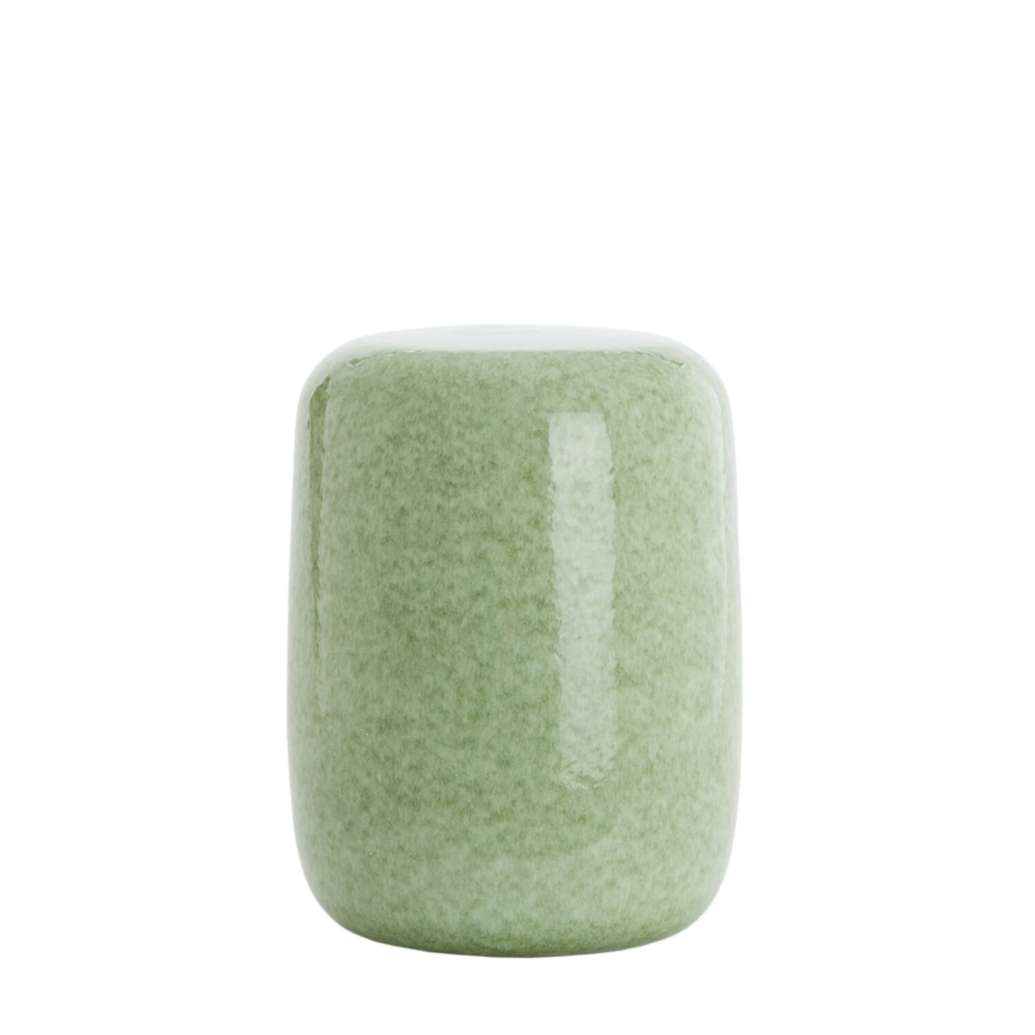 Bijzettafel Ø34x46,5 cm FRANCA keramiek mint groen-groen
