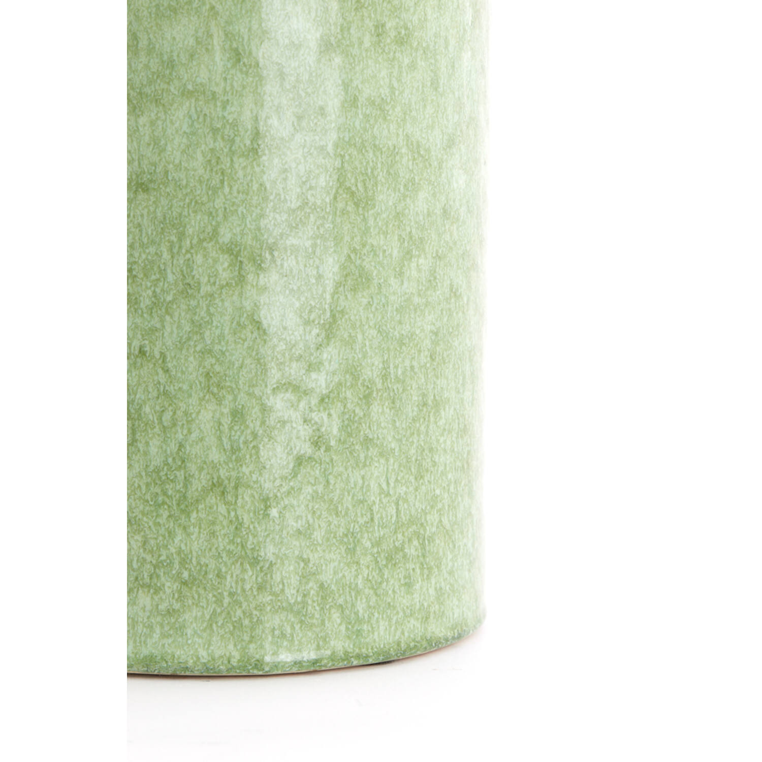 Side table Ø40,5x35,5 cm TUDO ceramics mint green-green