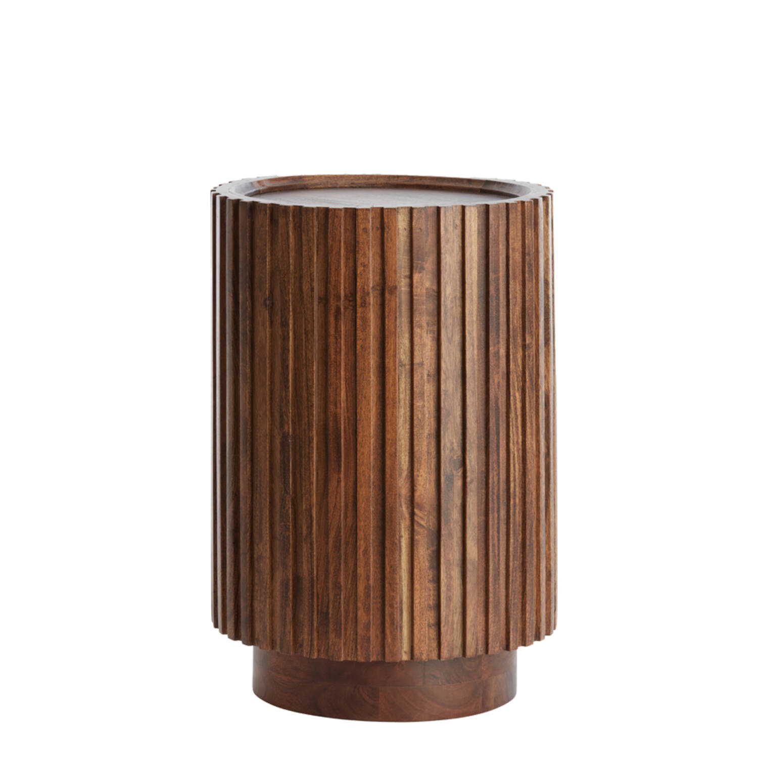 Side table Ø33x47 cm KIYOSE acacia wood brown